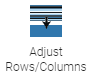 Icon - AFM - Adjust Rows Columns